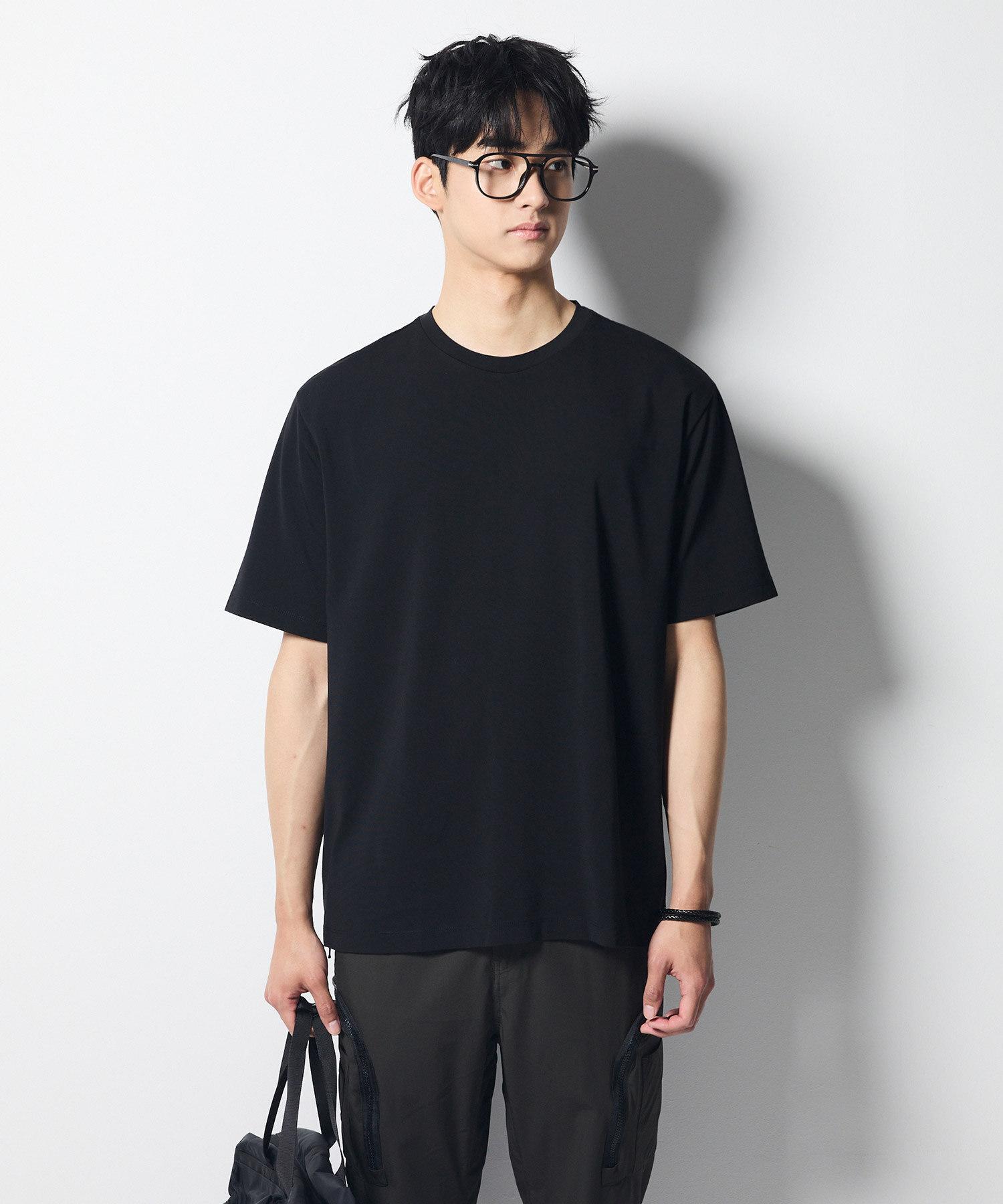 Stico Urban Utility Short Sleeve T-Shirt Black (Relaxed Fit)_Swsub01Nsb Black/Xl