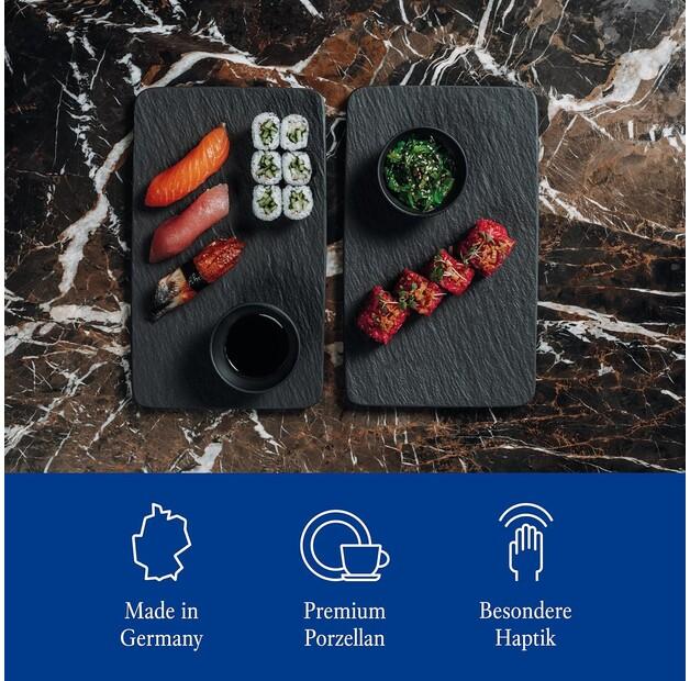 Миски для питья Villeroy & Boch Manufacture Rock, 4 предмета (1042399023)