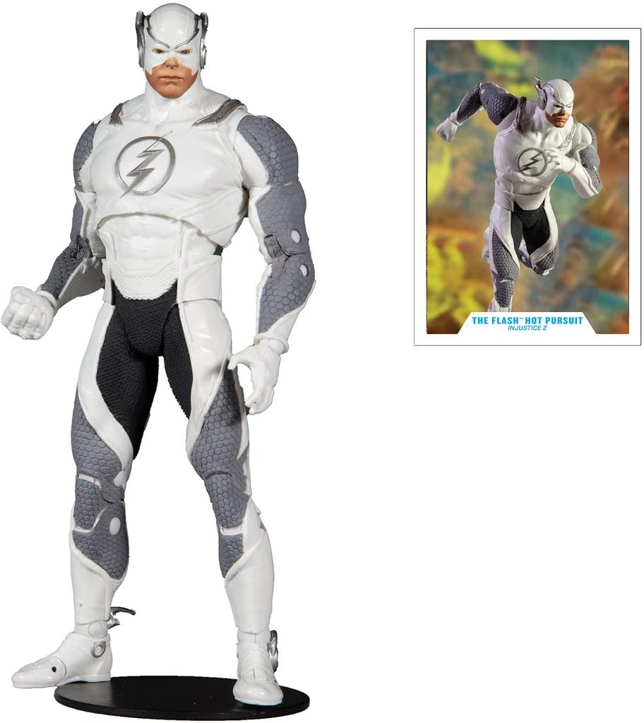McFarlane DC Gaming 7 Figures Wave 4 Flash Hot - - (Alt Pursuit)