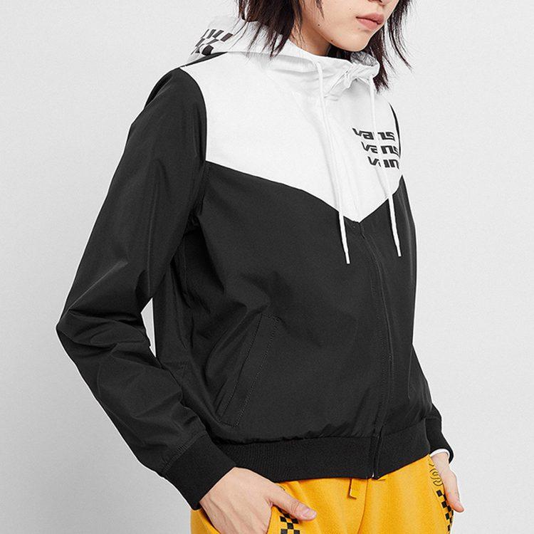 Vans Jackets Women's Black Hooded Moderate Other VN0A47V8BLK