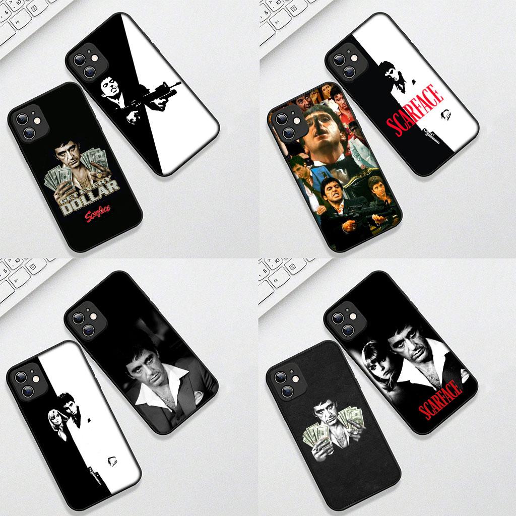 Phone Cover for Samsung Galaxy Note 20 9 8 S8 S10 S9 Plus A54 A33 A21S A31 M21 S10E A17 Case Scarfaces Al Pacino Tony Montana