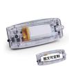 LED Waterproof Shoulder Clip Flashlight with Strobe Function for Property and Sanitation Management.