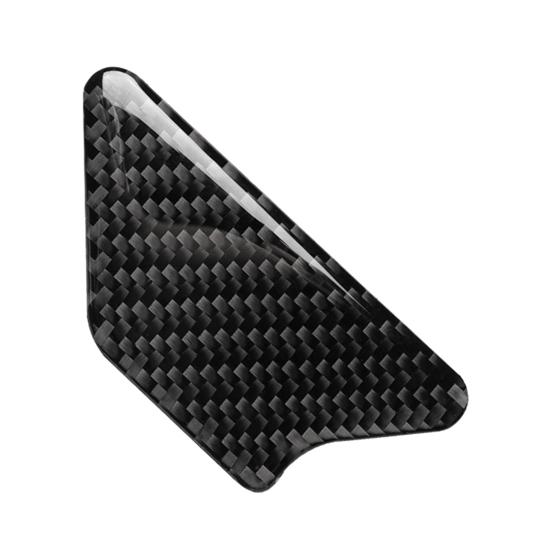 4 pezzi adesivi per maniglia interna della porta dell'auto in fibra di carbonio per VW Golf 6 R MK6 08-12