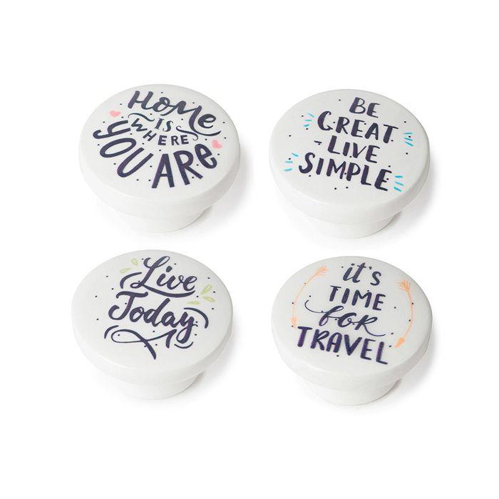 Boutons de meubles - REI - Modèle M7 - Bois - Ø38mm - Finition décorative