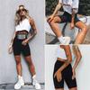 Women Fitness Shorts High Waist Slim Summer Casual Sports Thin Fashion