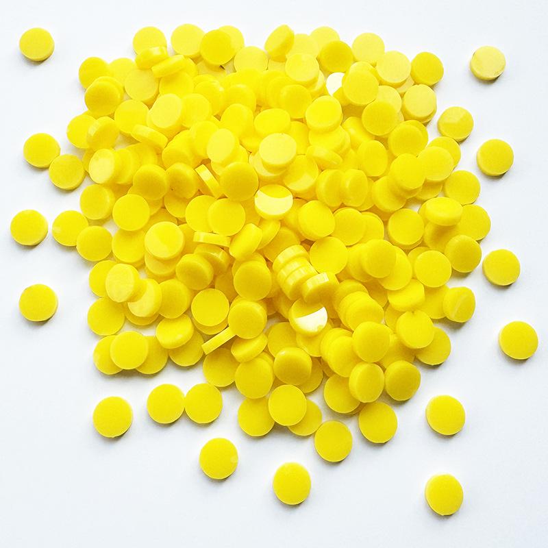 200g Bunte Runde Acryl-Mosaiksteine für DIY-Kunstprojekte