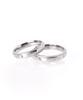Scaletto [Couple][Surgical Steel] Sdj402 Lettering Cubic Point Ring