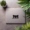 10pcs Peek-a-Boo Car Window Decals Black Funny Kitty Decals  Car Electric Motorcycle Stickers