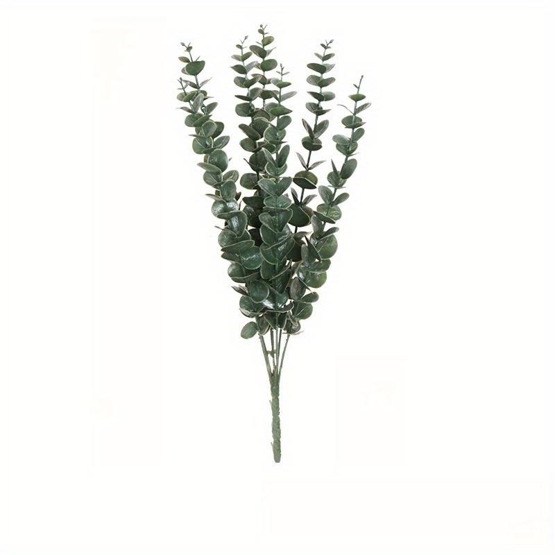 1 ks Umělé zelené rostliny Eukalyptus, pro svatební párty dekoraci, domácí dekoraci, hrnkové ozdoby