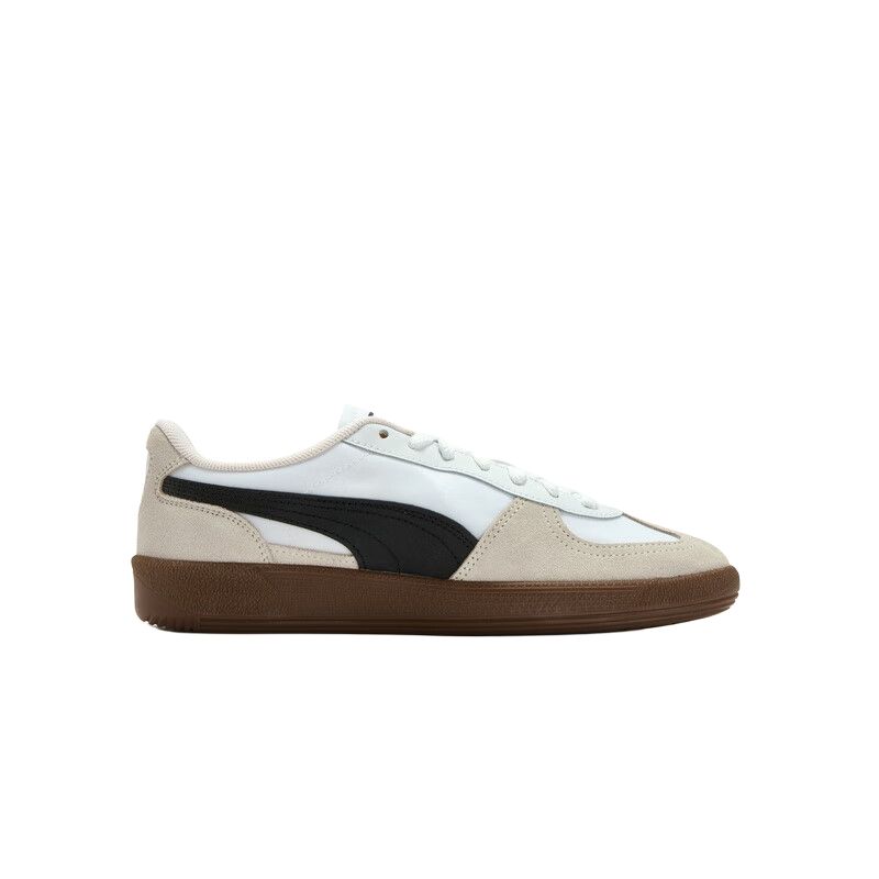 Puma Palermo Comfortable Versatile Thin Sole Durable Low-Top Skate Shoes Unisex Skate Shoes Gray 403953-01