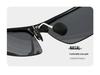 Men's Polarized Photochromic Sunglasses: Fashionable Night Vision & UV Eye Protection for Driving and Fishing