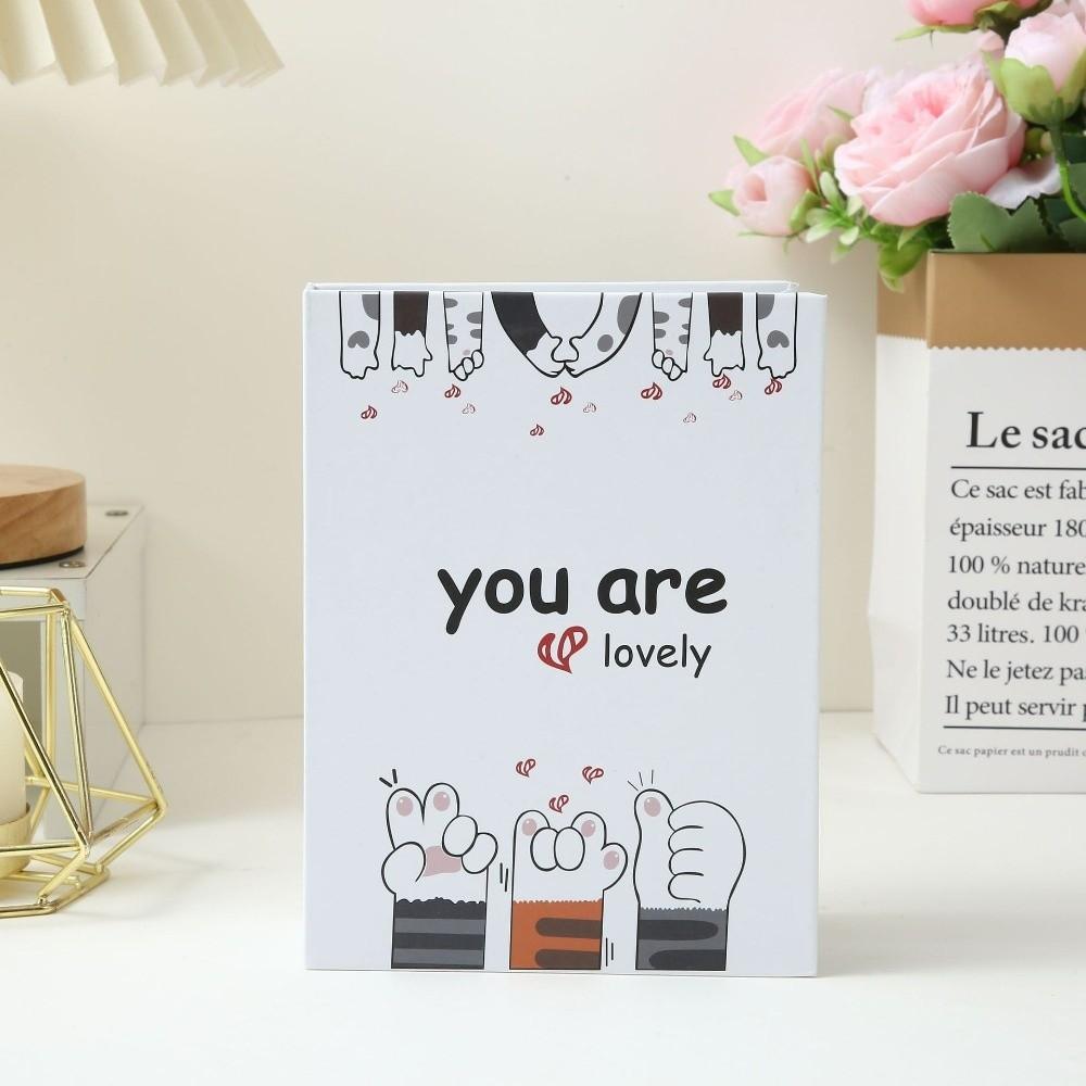 6 Inch 100 Pockets Photo Album Cloth Cover Photo Storage Scrapbook Album  Newborn Memory