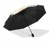 1pc Polar Bear Heart Automatic Open/Close Umbrella, Windproof, Folding Compact Umbrella with Lightweight Design for Women/Men083
