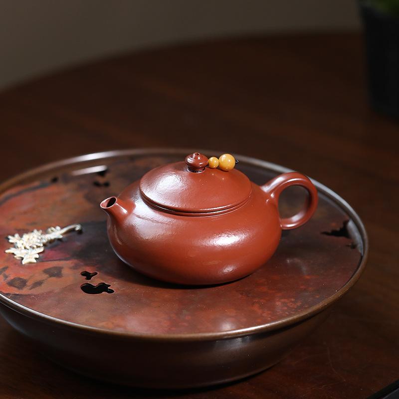 100ml Yixing Purple Clay Teapots Small Capacity Handmade Tea Pot Beauty Tea Infuser Kettle Chinese Raw Ore Zisha Tea Set Teaware