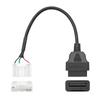 20 Pin Male Female Connector for After 2015.09 New Tesla Model S/X OBDII  Diagnostic Harness Electronic Cable of New Energy