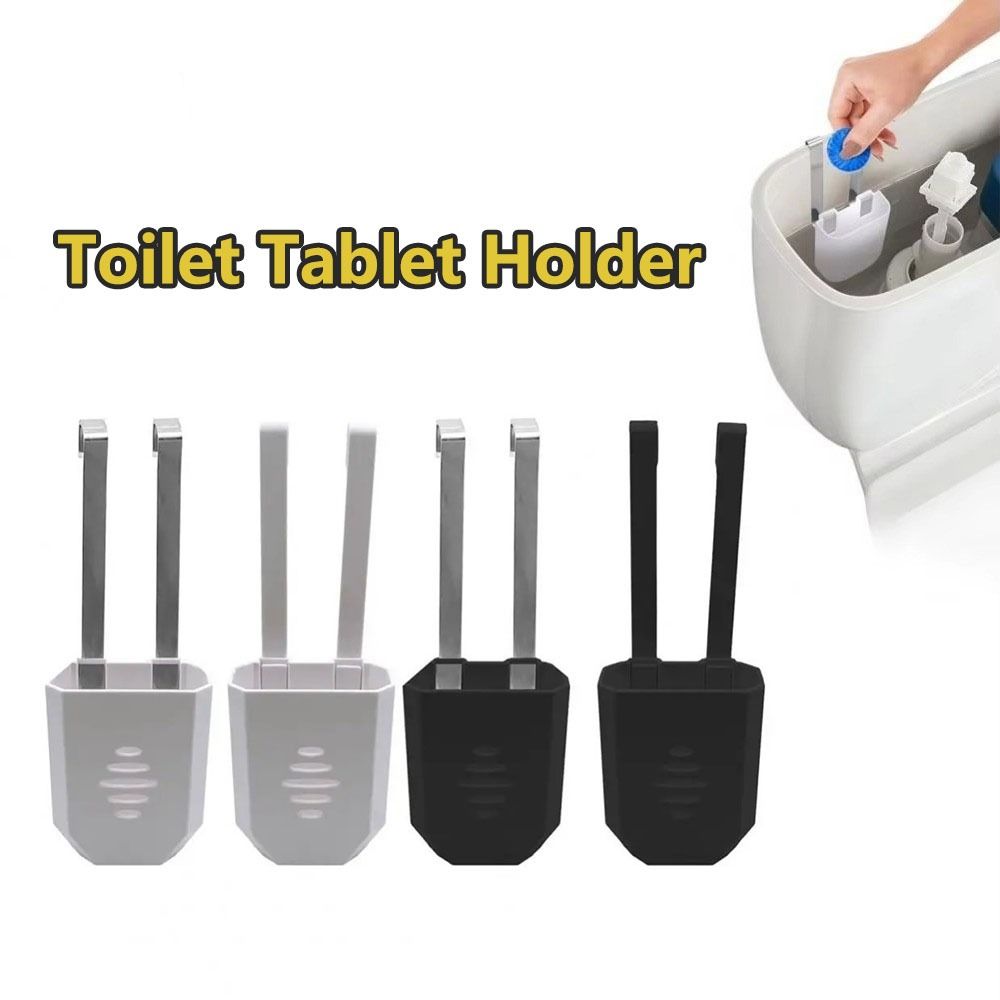 Rust Resistant Toilet Tablet Holder Easy Install Anti-Damage Toilet Tank Bracket Prevents Pollution Residue-free