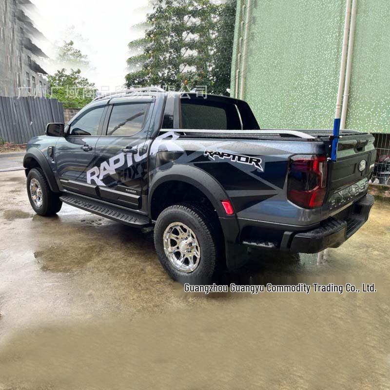 Ford Ranger T9 Raptor Body Kit: Upgraded Grille, Fender Flares, Front Bumper.