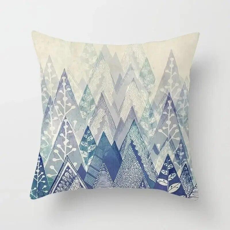 Home decoration boho pillowcase bedroom living room sofa cushion cover 45x45cm peach skin pillowcase