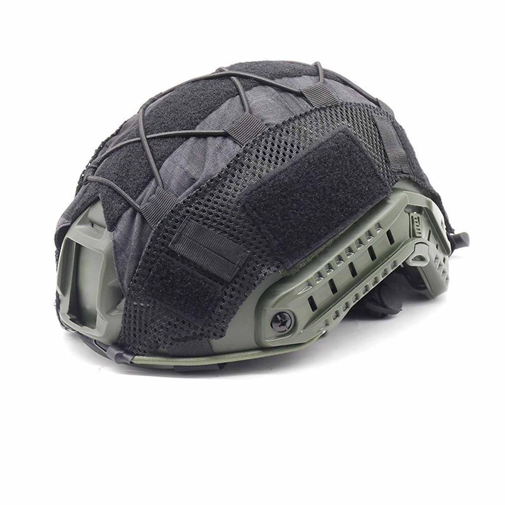 Camouflage Helmet Cover, Upgraded Outdoor Military Helmet Accessory, Hunting, Airsoft, Paintball Helmet Protective Gear