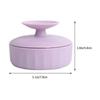Make-up-Pinselreiniger Kosmetikpinsel Reinigungsbox für den täglichen Gebrauch Violettes Silikon