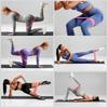 9Pcs/Set Yoga Fitness Kit with Pilates Ring Yoga Ring Ball Grip Socks 5 Booty Resistance Band Stretching Belt Home Gym Fitness Equipment
