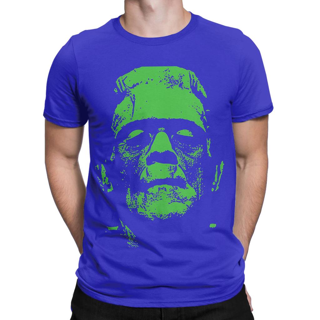 Monster Green Novelty 100 Cotton TShirt Frankenstein Tees Tops For Unisex
