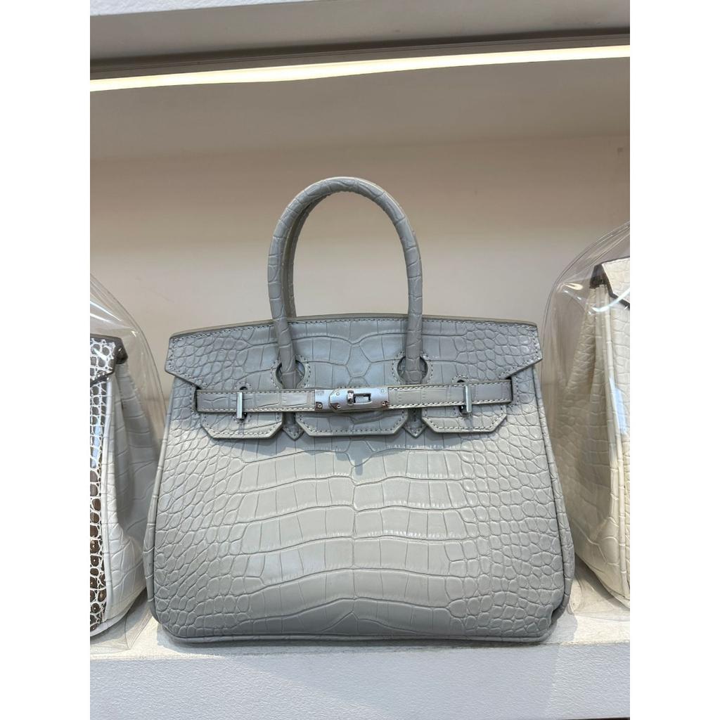Geantă platinum cu model crocodil transfrontalier 20/25/30 cm Modă europeană și americană geantă tote portabilă cu model piatră en-gros
