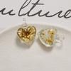 Glass Heart Charm 25x20mm Small Love Heart Shape Pendants for Women DIY Love Jewelry Necklaces Making Findings 6-Color