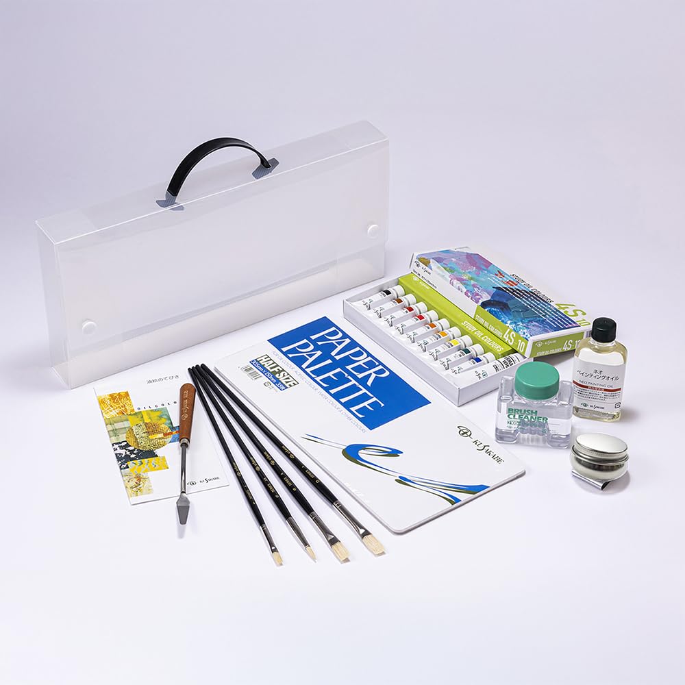 

Kusakabe Oil Paint Stripe Clear Box Set 41 10ml No. (No. 4)