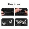 2Piece Jeans Waist Tightener Adjuster Kit, Effortless No Sew Tightening, Silver Adjustable Buttons Fit On Loose Jeans & Pants