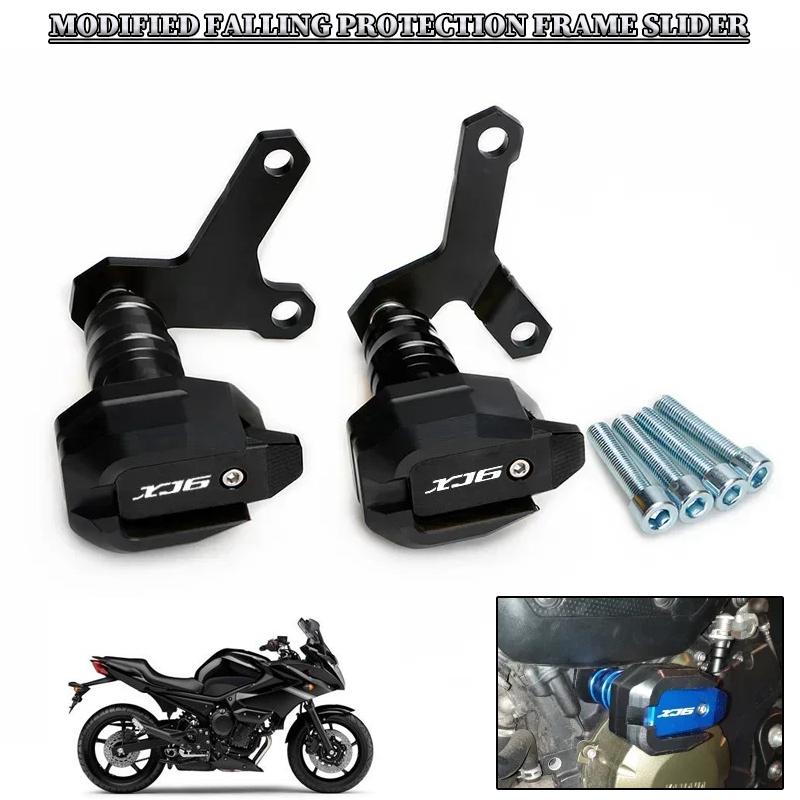 Moto Parts Crash Pads For Yamaha XJ6 Diversion XJ6N Frame Sliders Motorcycle Accessories Engine Guard Protector XJ 6 6N Anti