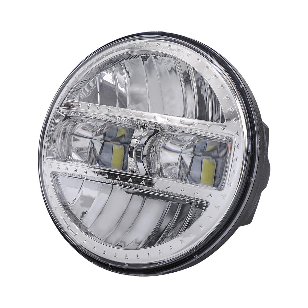 Universal 5.75/7 Inch 90W Motorcycle Led Headlight Projector For Harley Touring Softail Heritage Street Glide Road King Headlamp