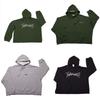 Letter Hoodie With Waterwashed Effect For Teen Casual Wear