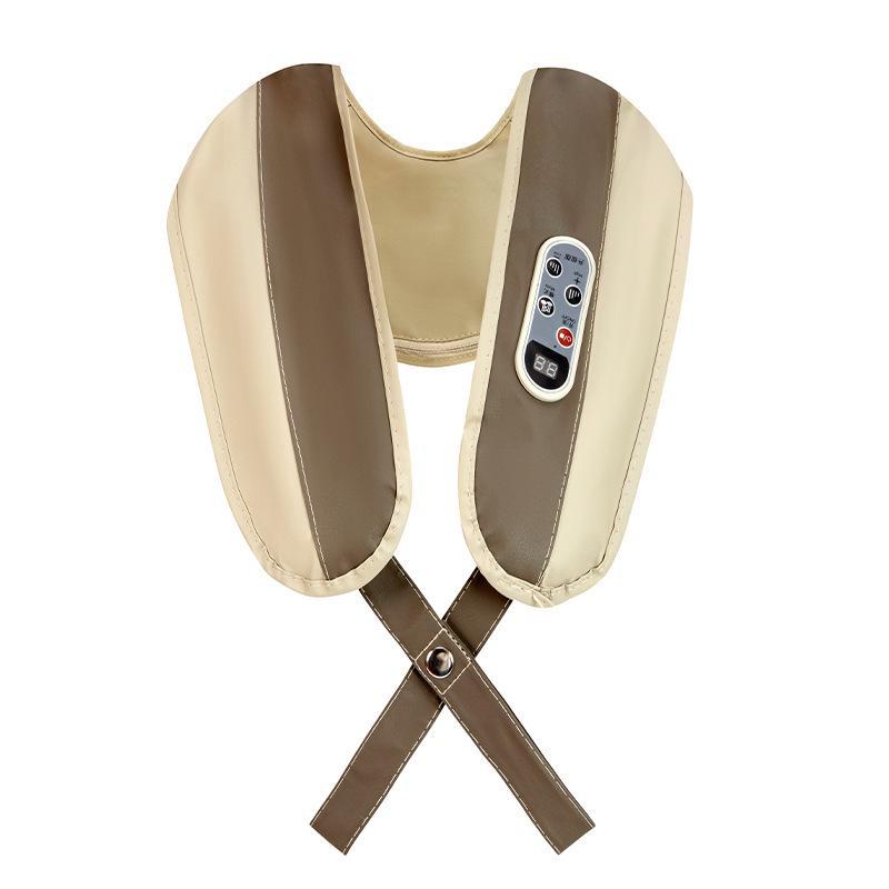 Full Body Heating Massage Shawl: Simulates Human Touch for Neck, Back, Waist, & Shoulders