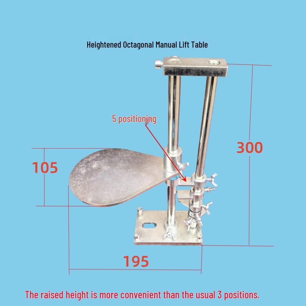 Octagonal Gemstone Grinder Lifting Table Platform