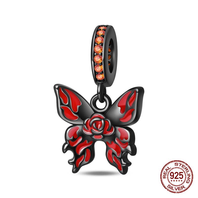 100% Coppernew Halloween Series Charm Pumpkin Skull Beads Fit Originalbracelet Diy Jewelry Making Gifts