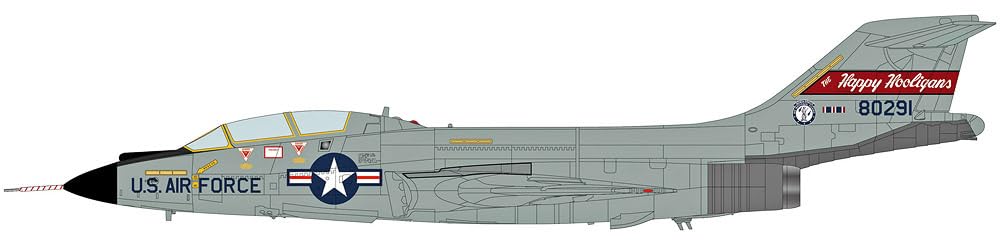 

HOBBY MASTER Voodoo US Air Force Happy Hooligans 1975 Завершенный продукт 1/72 F-101B