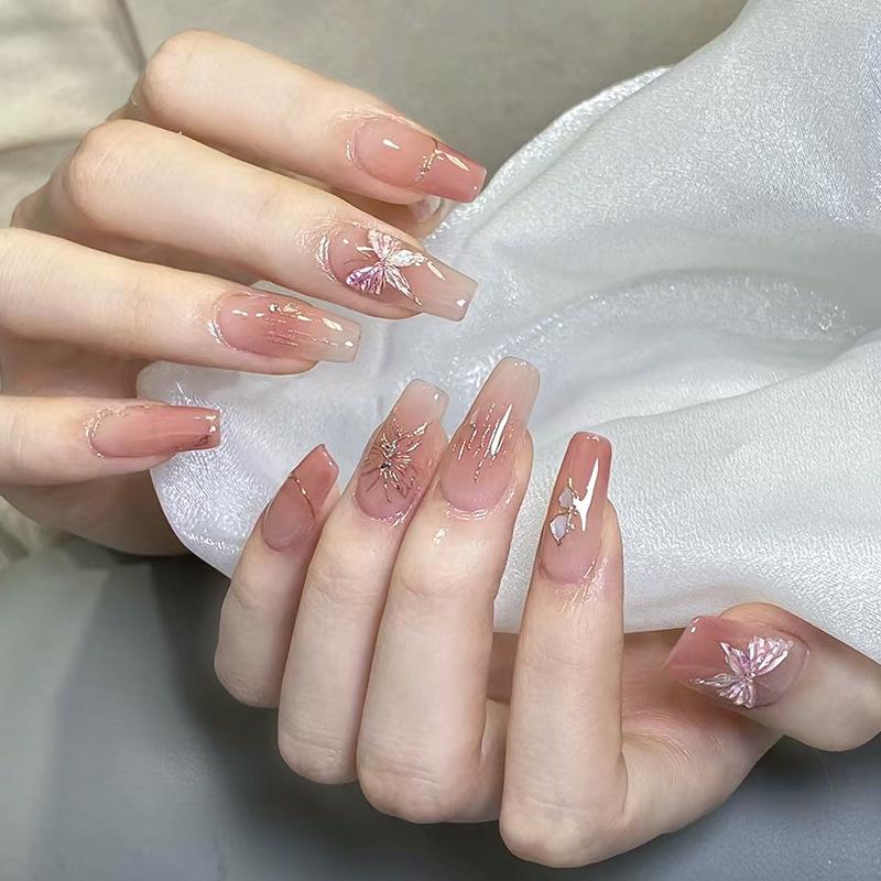 Good Luck Butterfly Nail Stickers: Spring/Summer Manicure Collection