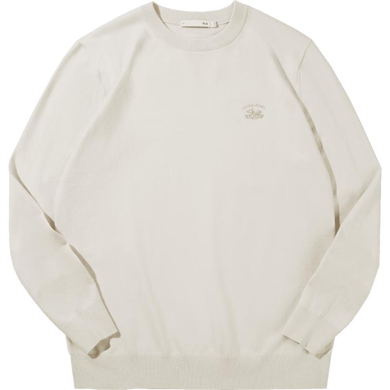 HLA Men's Chinese Dragon Series Soft Knit Pullover Sweater