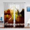 Tennis Gioco Sportivo All'Aperto Tenda Semitrasparente per Soggiorno Voile per Tende a Rullo Finestra Camera da Letto Drappeggio Cucina Tende in Tulle