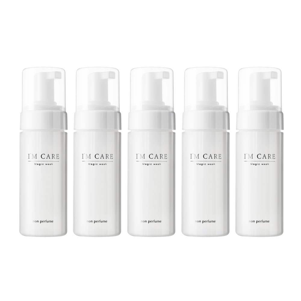 CARE Magic Wash Delicate Zone Mild Foam 110ml for and FemCare I'M Soap, Acidity, Type, (5-Pack) VIO, Moisturizing, Moisturizing, (Fragrance-Free)