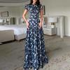 Spring New Women's Dresses - Floral Print Loose Long Dress