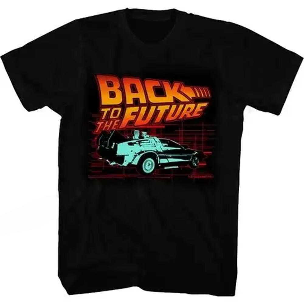 Back To The Future T Shirt Graphic Print Women Fashion Hip Hop Streetwear Short Sleeve Women T Shirt Unisex