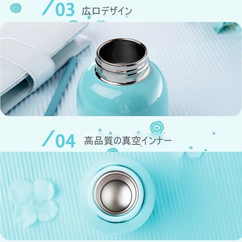 TAKEY Mini Mug, Stainless Steel Kettle, Vacuum Insulated, Cute, Portable Sports Kettle, Coca-Cola Bottle, Vacuum Insulated, Kids', Insulated Cup, Crea