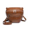 Vintage Crossbody Bag Women's Solid Color Shoulder Bag