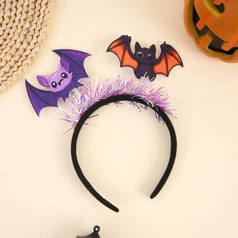 Halloween Funny Props - Headbands, Pumpkins, Ghostly Costumes, Halloween Decorations, Haunted House Party Headwear, Hair Bands