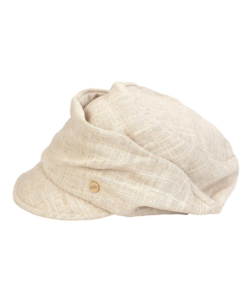 Yunibeosyeolkemiseuteuli Wire Wrinkle Beige Marine Cap