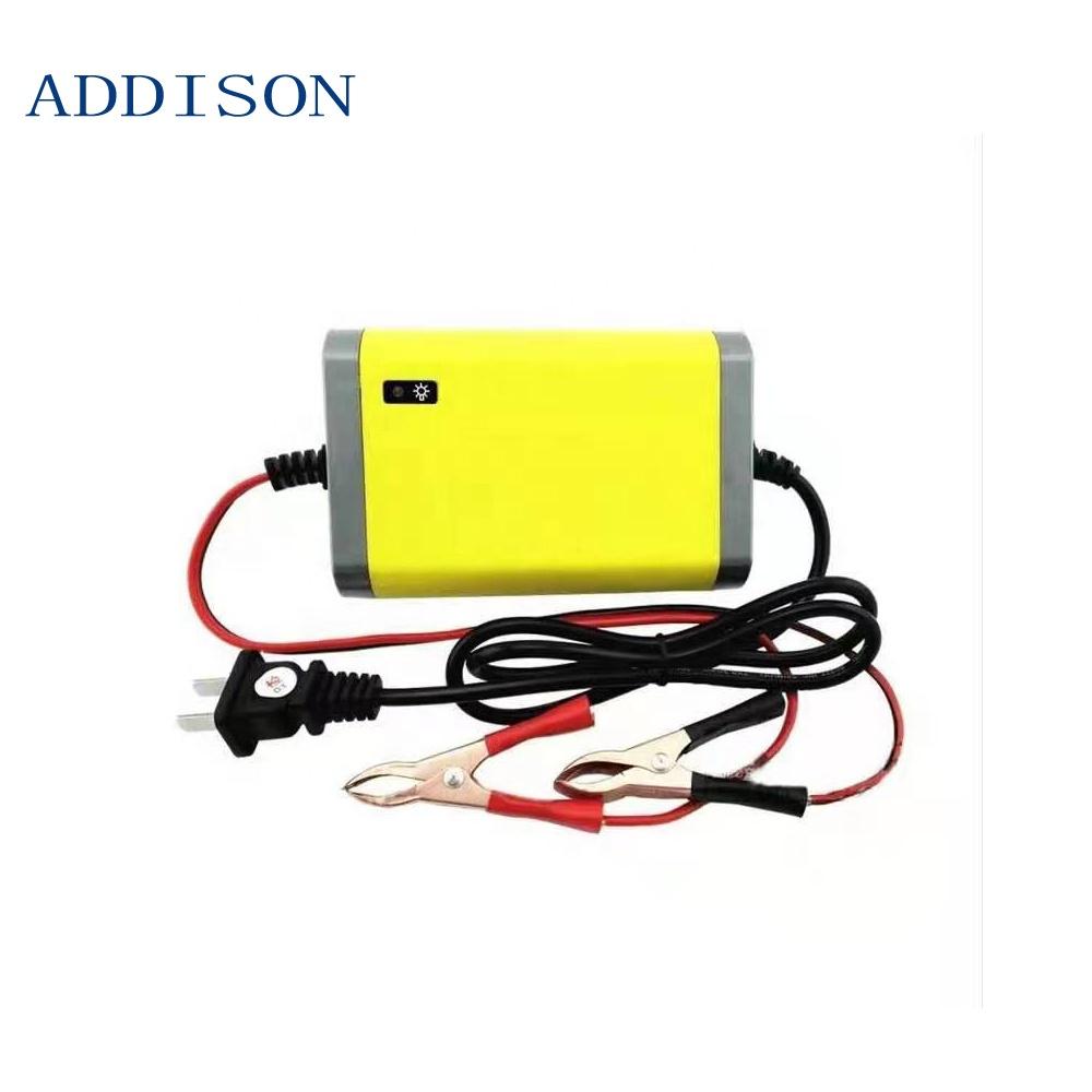 12V6A Pulse Repair Battery Charger 12v/24v Smart Charging for Electric Bike Bicycle Lead Acid Batteries EU