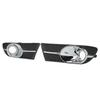 Pair of Fog Light Bezel Impact Resistant Strong Protection 25887505 for Verano Base Sport Touring