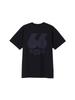 North Cut and Sew ES 66 Grafik Wide T-Shirt Schwarz S [The Face] Kurzarm